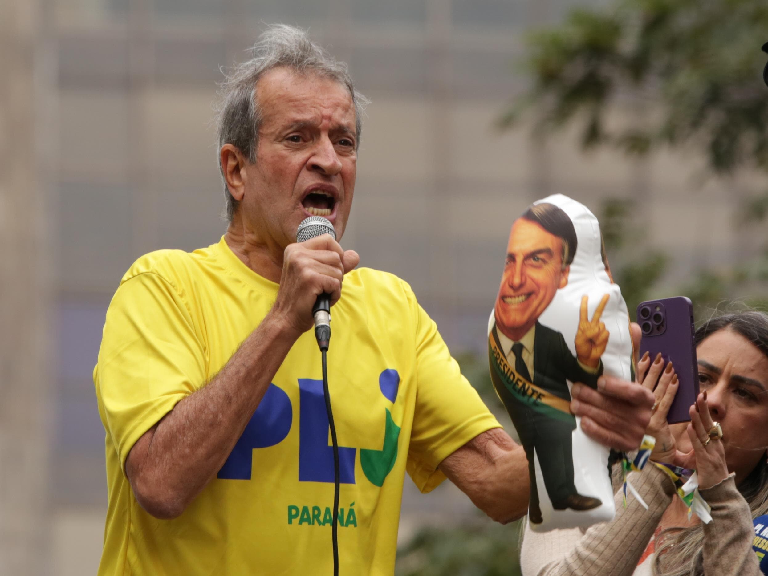 Não queríamos dar prejuízo ao país, mas não temos outra arma" - Humberto Bispo/Ato Press/Folhapress