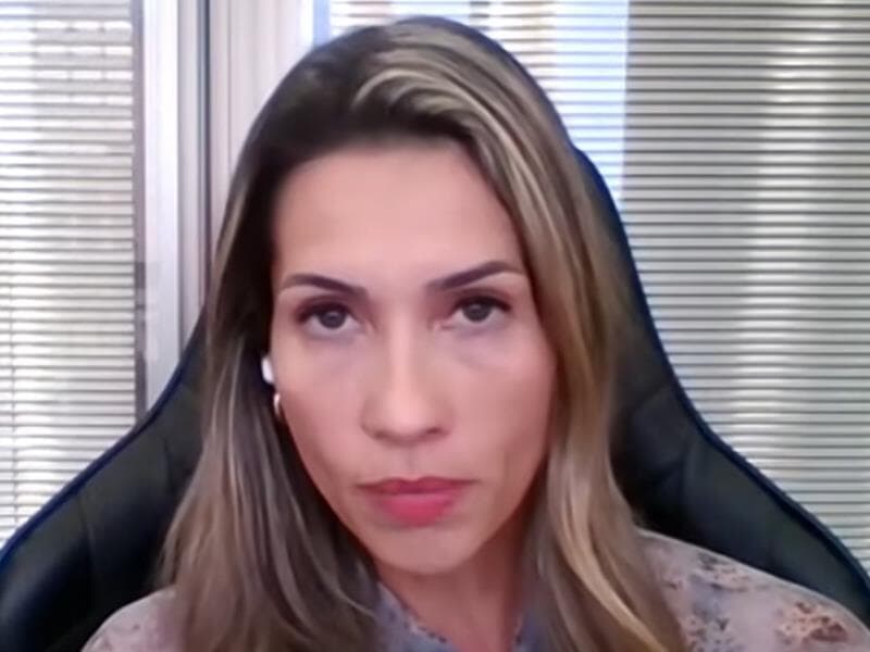 A advogada e professora Tatiana Guimarães Ferraz Andrade. - Reprodução/YouTube