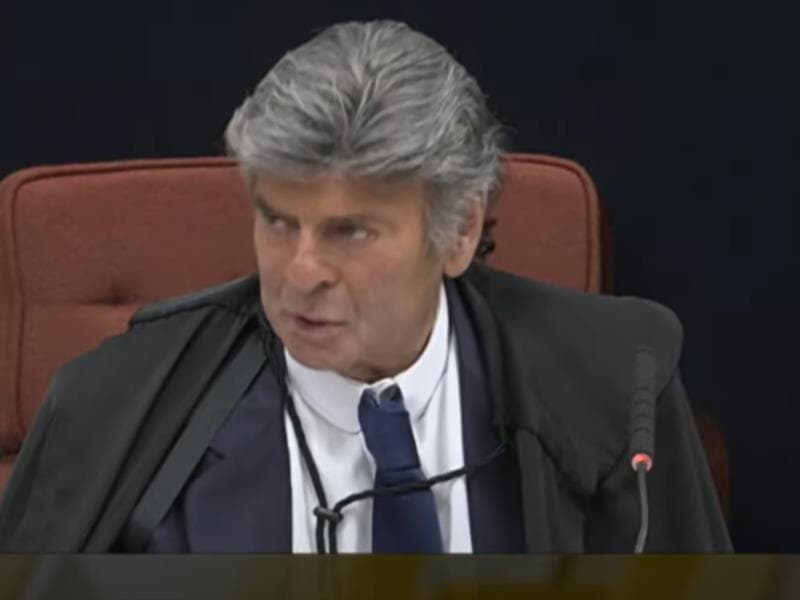 Ministro Luiz Fux profere voto. - Reprodução/TV Justiça
