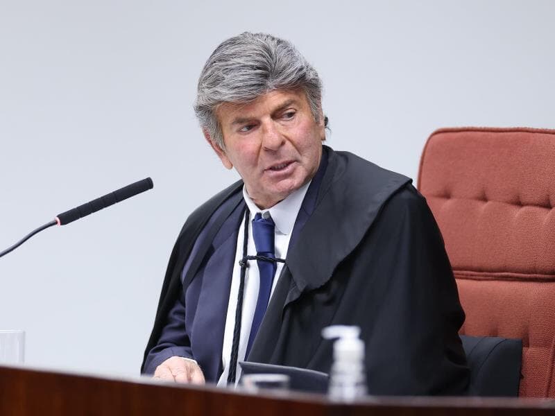 Voto de Fux se estende desde 9h desta quarta-feira (10). - Victor Piemonte/STF
