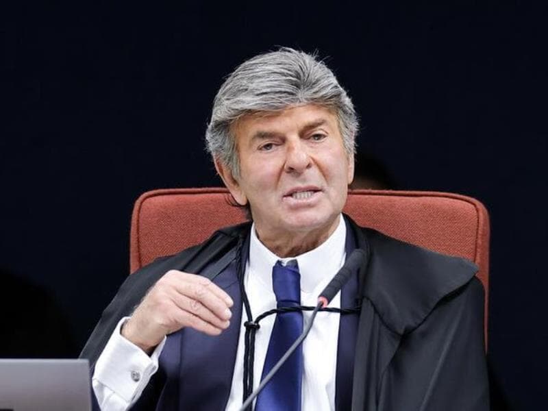 Fux votou pela absolvição de Bolsonaro dos cinco crimes que é acusado. - Rosinei Coutinho/STF
