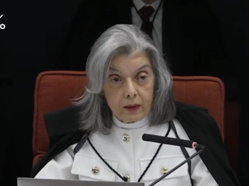 Ministra ressalta que ação penal do golpe rompe com histórico de rupturas institucionais impunes no Brasil. - TV Justiça/Reprodução