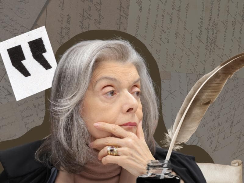 Cármen Lúcia cita Victor Hugo ao analisar tentativa de golpe no STF - Fellipe Sampaio/STF | Arte Congresso em Foco