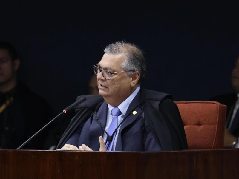 Dino ressaltou "singularidade" do julgamento, que conta tanto com provas testemunhas quanto documentais. - Victor Piemonte/STF