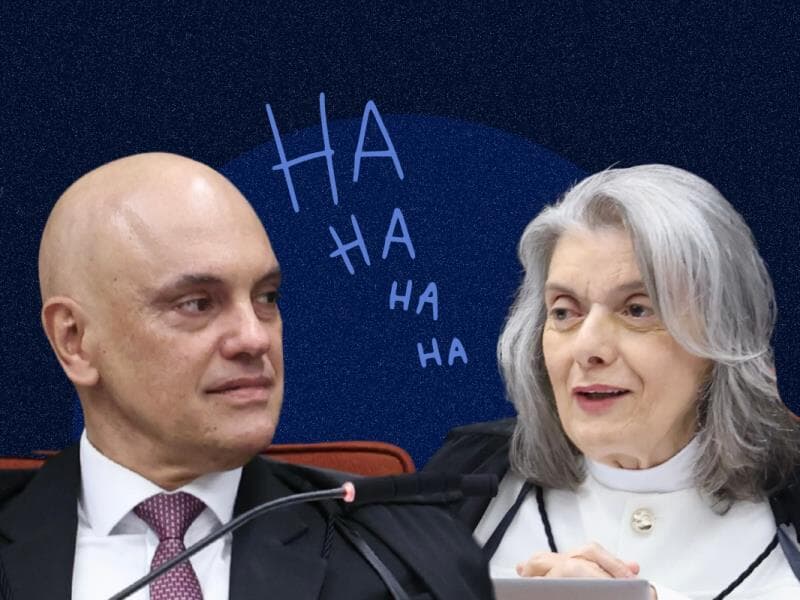 Cármen Lúcia foi a quarta a votar no julgamento. - Arte Congresso em Foco. Victor Piemonte/STF