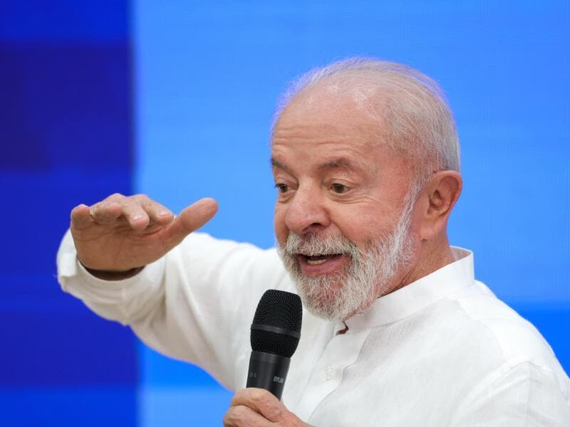 Lula destaca que não negocia soberania e democracia. - Fabio Rodrigues Pozzebom/Agência Brasil