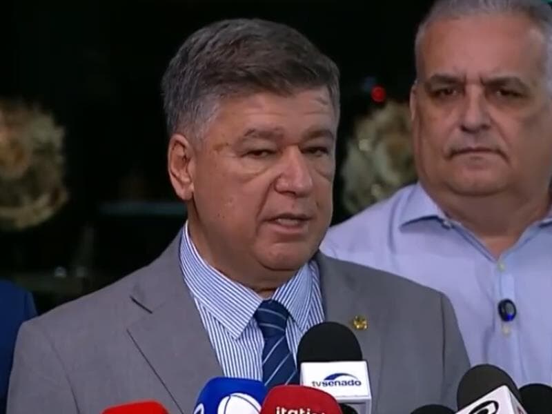 Presidente da CPMI anunciou reunião extrapauta para votar seis requerimentos de convocação. - TV Senado/Reprodução