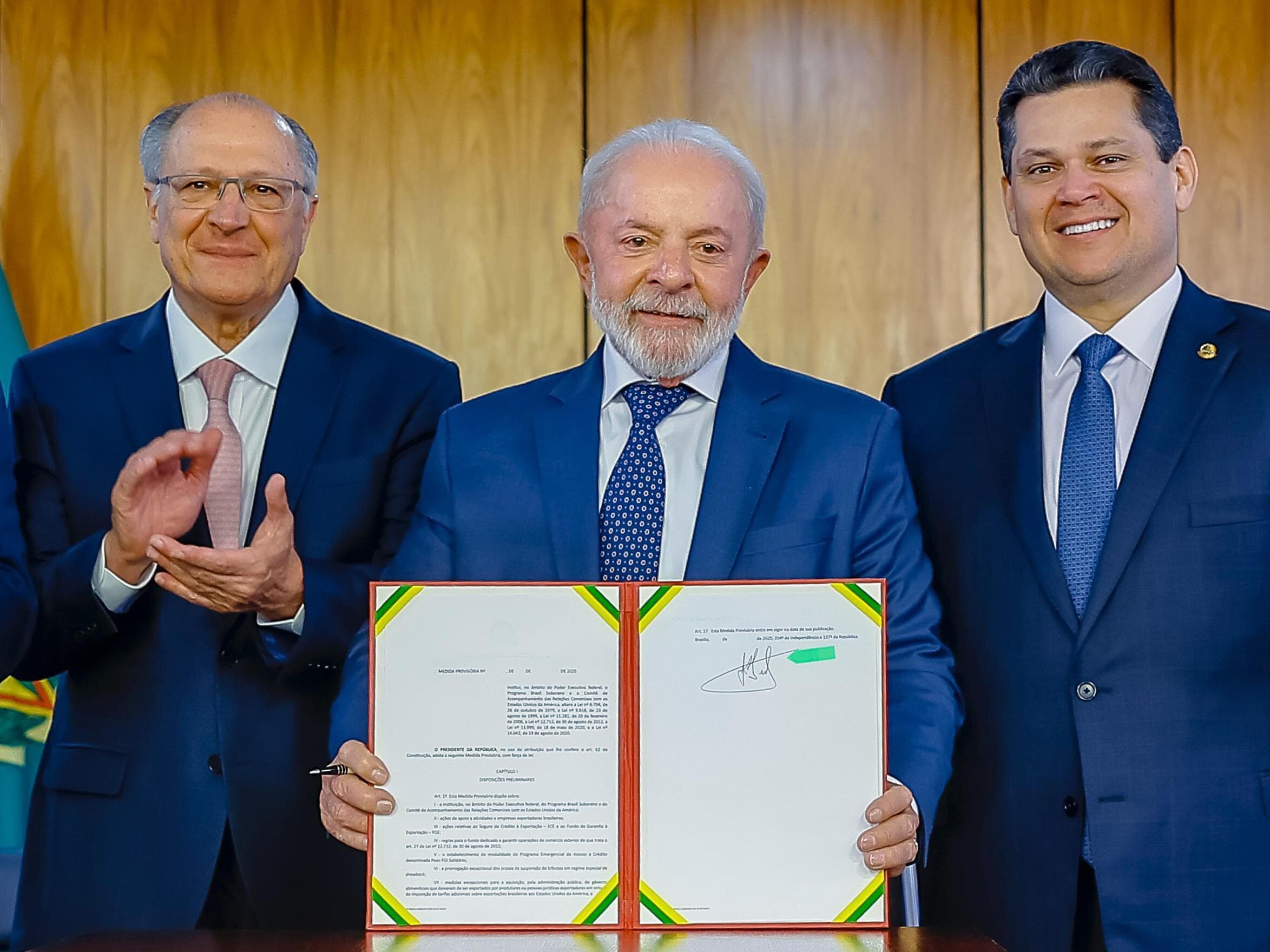 Programa Brasil Soberano foi anunciado pelo governo em 13 de agosto. - Ricardo Stuckert/PR