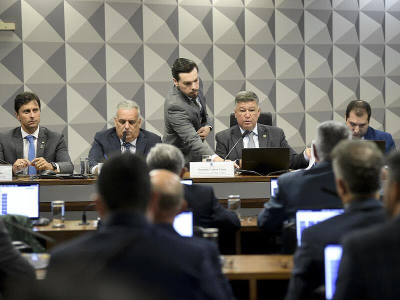 Presidente da CPMI avalia que ausência do "Careca do INSS" foi recado a padrinhos políticos. - Pedro França/Agência Senado