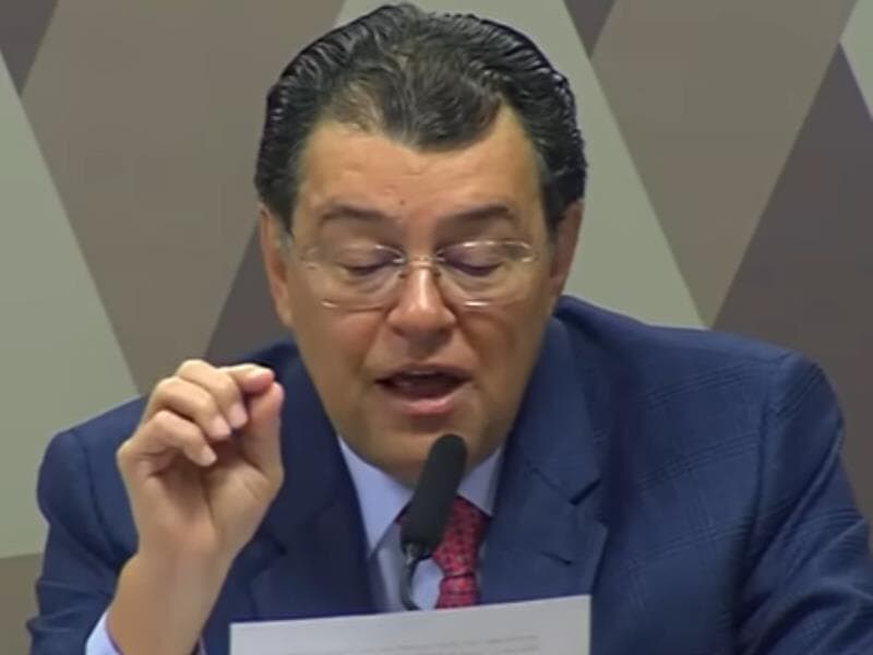 Eduardo Braga é o relator da proposta de regulamentação da reforma tributária na CCJ. - Reprodução/Youtube