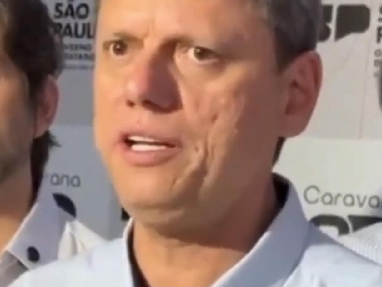 Tarcísio é afiliado ao Republicanos. - Reprodução/YouTube