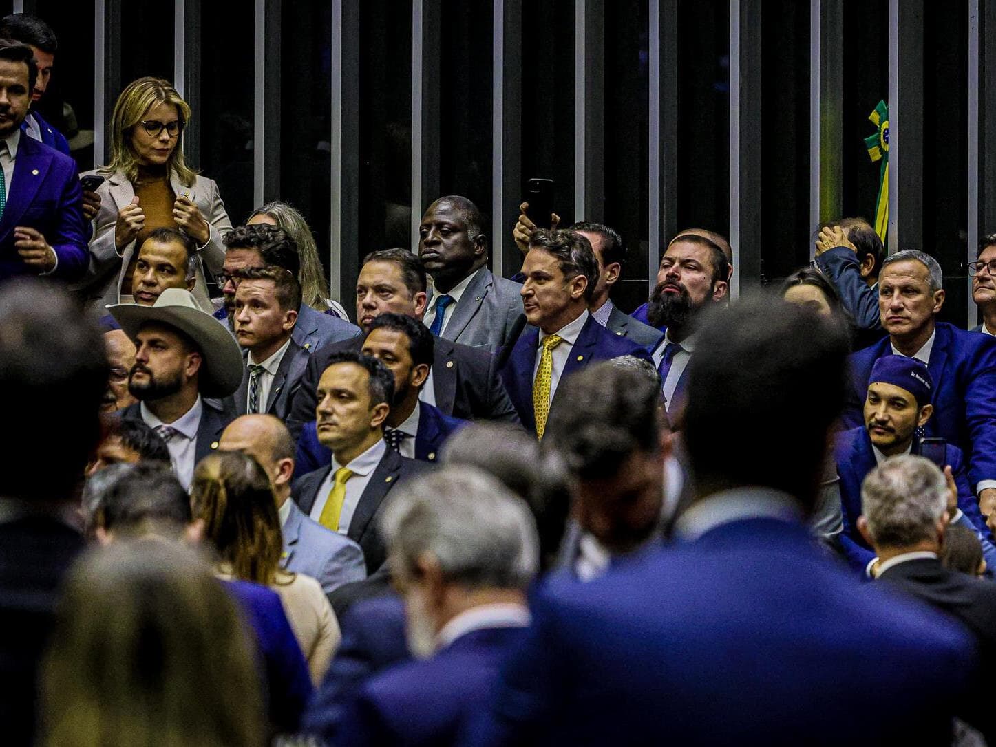 Deputados bolsonaristas capitanearam a aprovação da urgência; ainda não há data para análise do mérito. - Eduardo F. S Lima/Ato Press/Folhapress