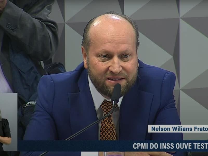 Nelson Wilians negou ter qualquer relação com a fraude do INSS. - Reprodução/YouTube