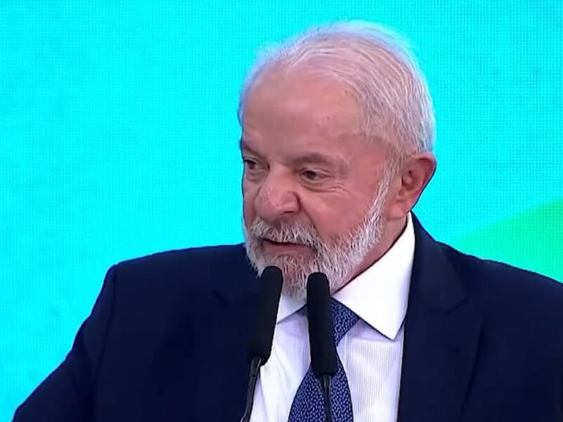 Em cerimônia no Planalto, Lula expressou descontentamento com a PEC da Blindagem. - TV Brasil/Reprodução