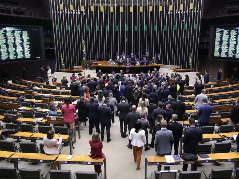 Plenário da Câmara em sessão deliberativa no último dia 17. - Bruno Spada/Agência Câmara