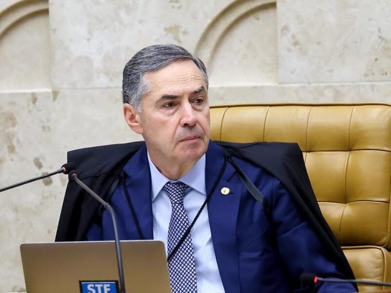Barroso passará a presidência do STF para o ministro Edson Fachin nesta segunda-feira. - Gustavo Moreno/STF