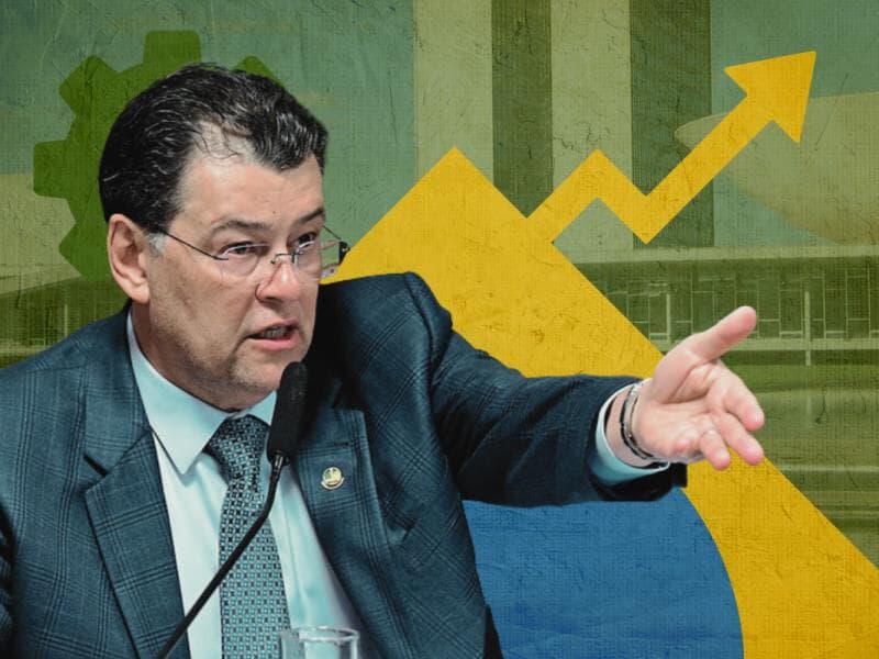 Eduardo Braga, relator da regulamentação da reforma tributária.  - Ascom/Eduardo Braga | Arte Congresso em Foco