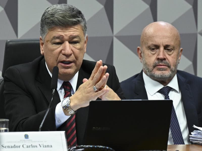 Antunes foi ouvido pela segunda vez na CPMI na última quinta-feira (25). - Carlos Moura/Agência Senado