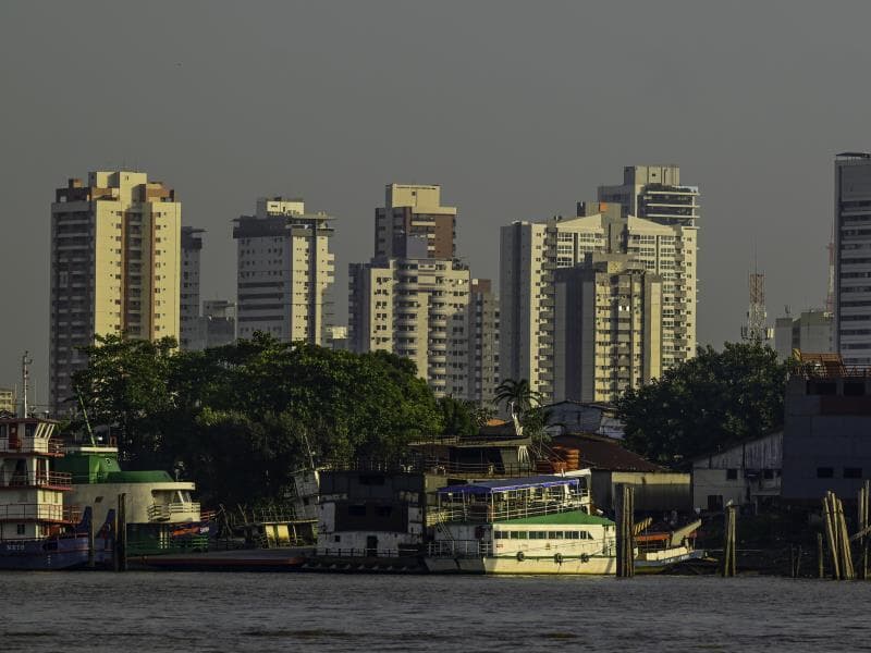Belém é a maior cidade da Amazônia Legal e concentra mais de 1,5 milhão de habitantes - Foto: Lucas Lacaz Ruiz/Folhapress