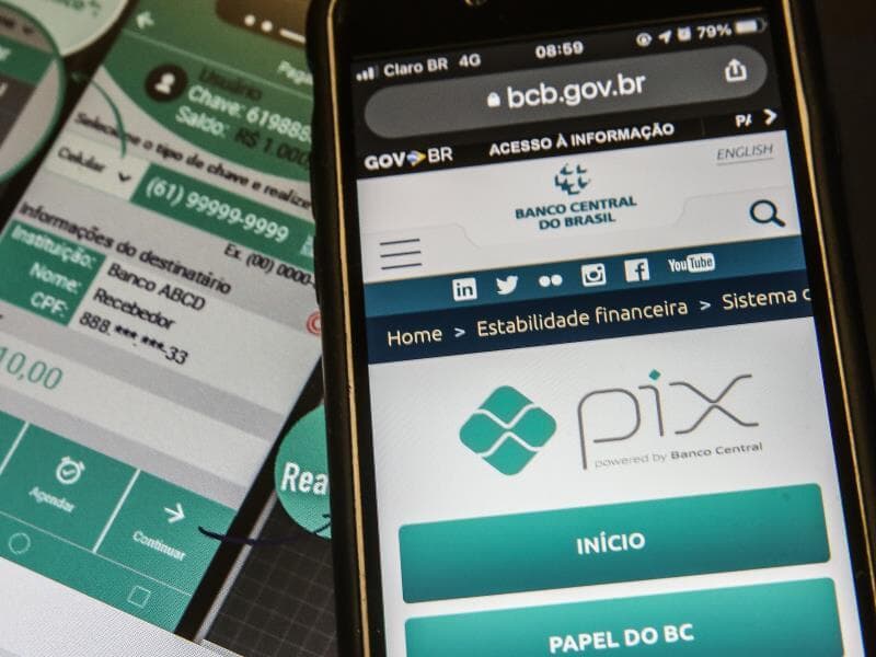 Nova ferramenta do BC busca aumentar a proteção dos usuários contra fraudes no sistema de pagamento.  - Marcello Casal Jr/Agência Brasil/Arquivo