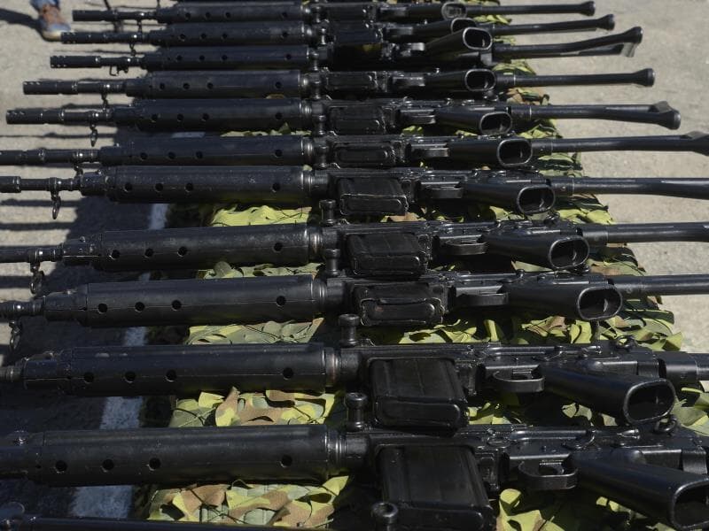 Uso de arma de fogo como fuzis automáticos passa a ser considerado crime hediondo, sem direito a finança, anistia ou indulto, de acordo com o projeto. - Tomaz Silva/Agência Brasil