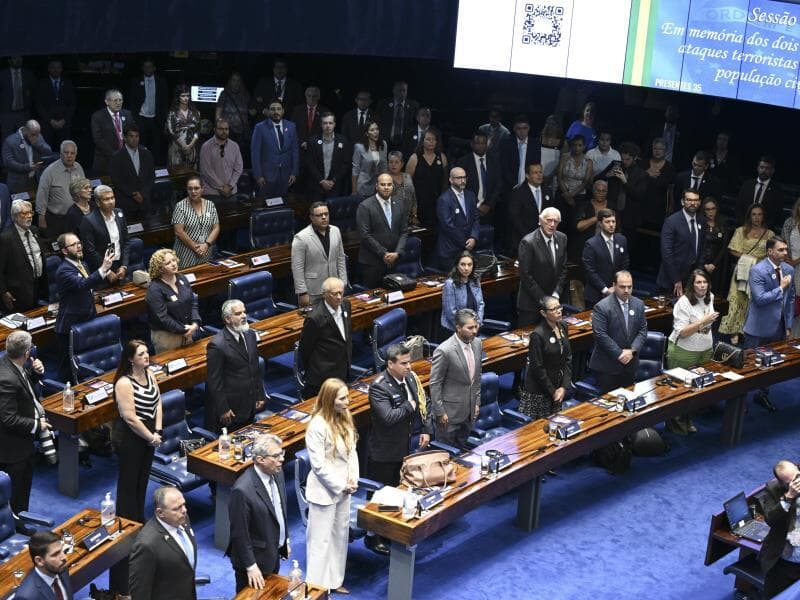 Sessão está marcada para início às 14 horas. - Edilson Rodrigues/Agência Senado