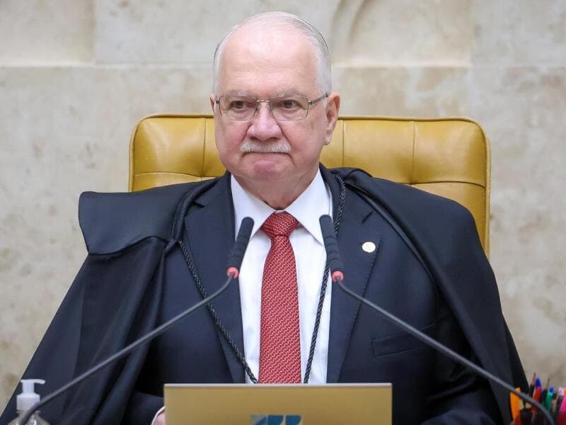 Ministro Edson Fachin, presidente do STF. - Gustavo Moreno/STF