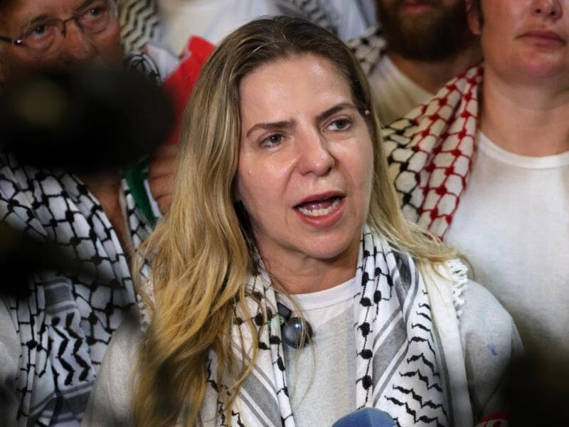 Deputada comemorou o início das tratativas entre Israel e Hamas por um acordo de paz. - Fábio Vieira/FotoRua/Folhapress