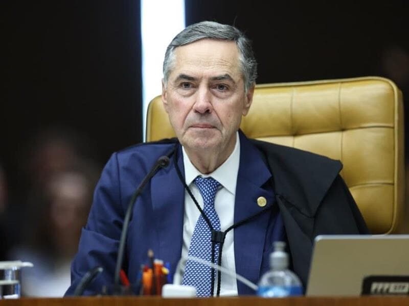 Barroso anunciou sua saída ao final de sessão no plenário. - Antonio Augusto/STF