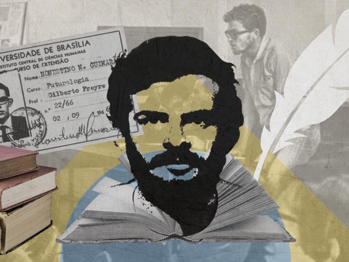 Honestino Guimarães pode ter o nome inscrito no Livro dos Heróis e Heroínas da Pátria, em reconhecimento à sua luta pela democracia e pelos direitos humanos. - Acervo Familia/Honestino Guimarães - Agência Brasil | Arte Congresso em Foco