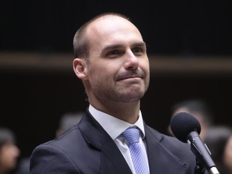 Gonet não descarta possibilidade de futura prisão preventiva de Eduardo Bolsonaro. - Bruno Spada/Câmara dos Deputados