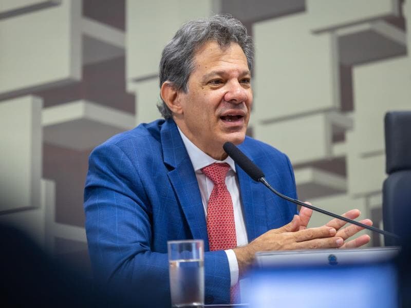 Ministro compareceu à Comissão de Assuntos Econômicos (CAE) do Senado na terça-feira (14). - Diogo Zacarias/MF