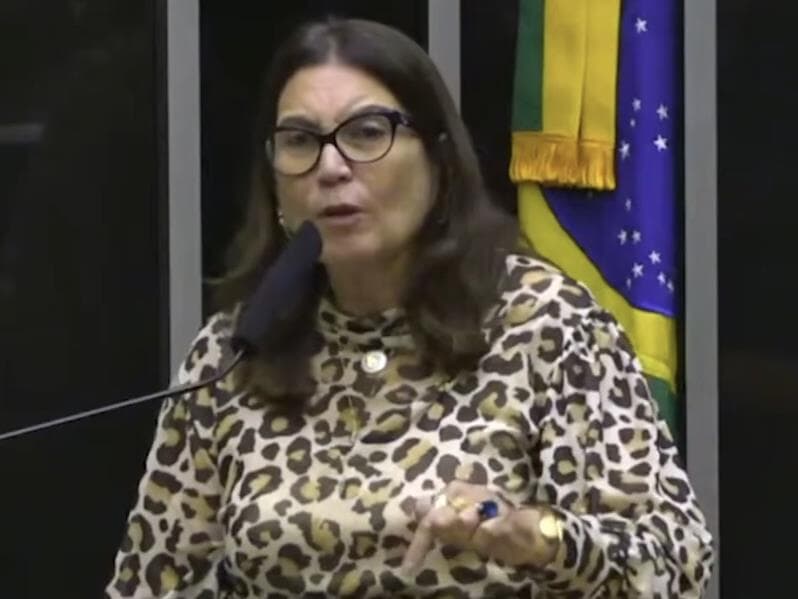 Deputada Bia Kicis (PL-DF) - Reprodução/YouTube