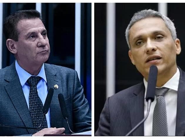 Vanderlan foi atacado por Gayer nas redes sociais. - Jefferson Rudy/Agência Senado | Mário Agra/Agência Câmara | Montagem Congresso em Foco