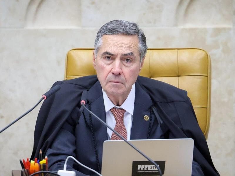 Voto foi o último ato de Barroso antes de se aposentar antecipadamente no Supremo. - Gustavo Moreno/STF