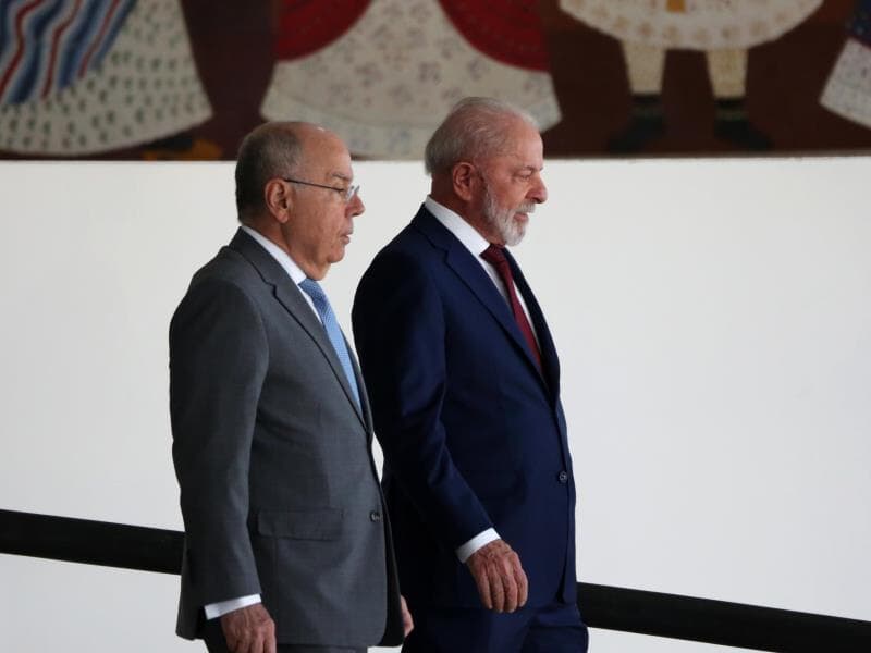 Mauro Vieira relatou a Lula, na semana passada, conversa que teve com Marco Rubio para tratar de um possível encontro entre o líder brasileiro e Donald Trump. - Fátima Meira/Agência Enquadrar/Folhapress