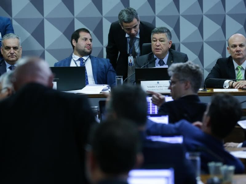 Reunião da CPMI do INSS do dia 16 de outubro. - Lula Marques/Agência Brasil