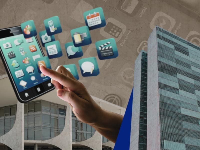 Regulamentação dos apps: Consenso político pode virar "gol de placa". - Arte Congresso em Foco