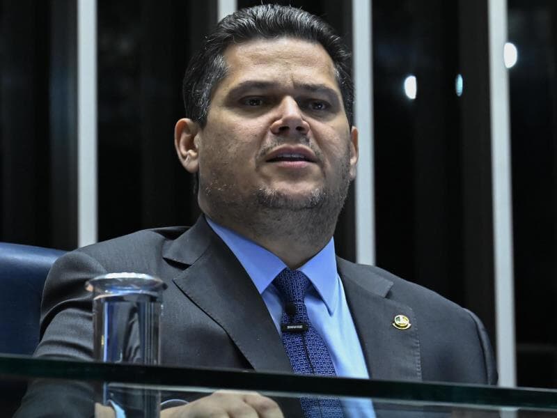 Alcolumbre agradeceu o presidente Lula.  - Waldemir Barreto/Agência Senado