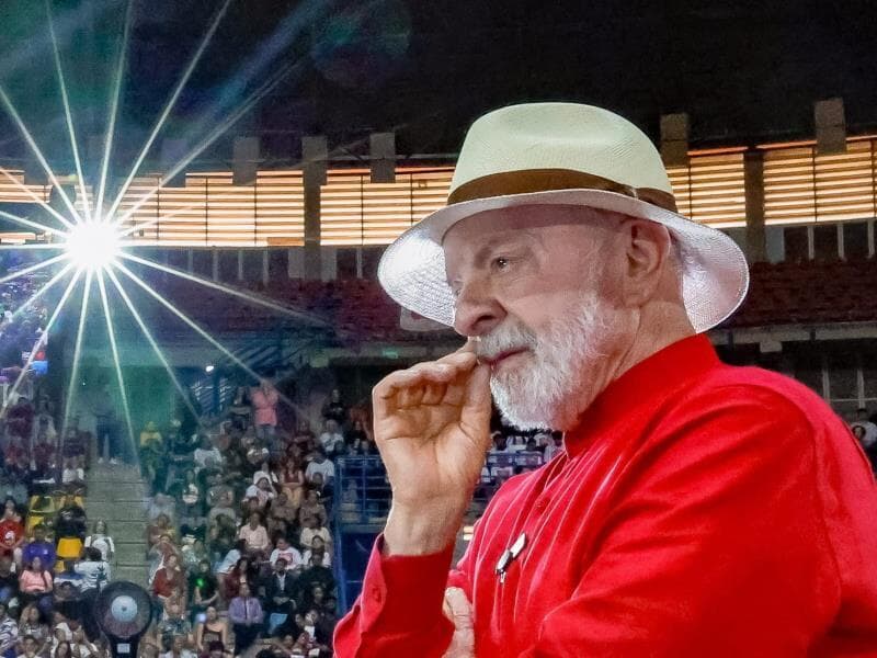 Lula afirma que seu governo busca promover "uma política monetária mais séria" do que a vigente no governo anterior. - Ricardo Stuckert/PR