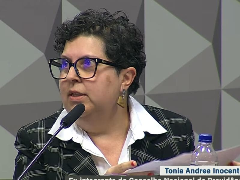 Galleti era assessora jurídica do Sindinapi. - Reprodução/YouTube