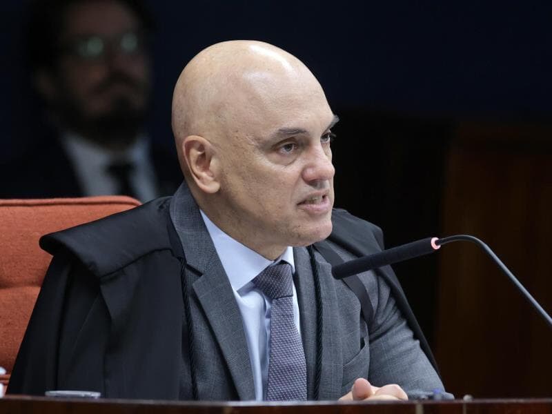 Moraes defendeu provimento total da denúncia contra seis réus, e parcial no caso de Carlos Rocha. - Rosinei Coutinho/STF