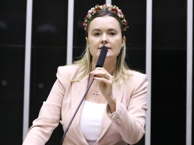Deputada Júlia Zanatta, a autora do projeto. - Kayo Magalhães/Câmara dos Deputados