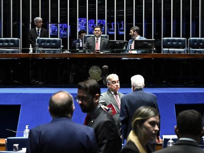 O projeto foi aprovado por 36 votos a 18. -  Jefferson Rudy/Agência Senado