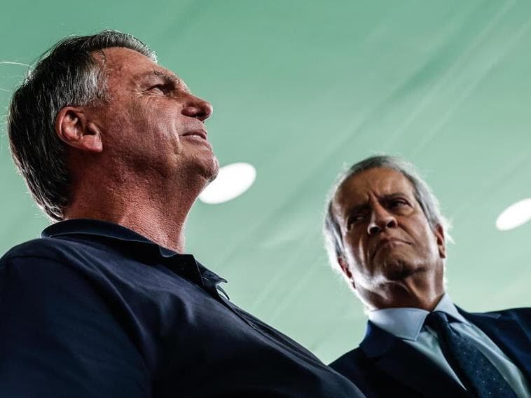 Valdemar será investigado por trama golpista, cuja liderança, segundo o STF, foi exercida por Jair Bolsonaro, condenado a 27 anos de prisão. - Gabriela Biló/Folhapress