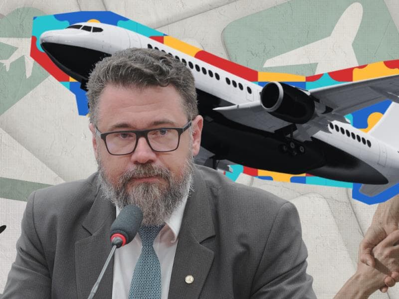 Pollon propõe passagens aéreas grátis para acompanhantes de PCDs. - Renato Araújo/Câmara dos Deputados | Arte Congresso em Foco Pollon propõe passagens aéreas grátis para acompanhantes de PCDs. - Renato Araújo/Câmara dos Deputados | Arte Congresso em Foco