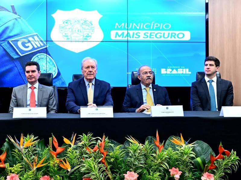Evento ocorreu em conjunto com a entrega do relatório da Pesquisa Nacional das Guardas Municipais. - Isaac Amorim/MJSP