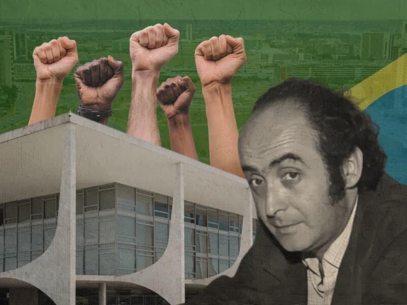 Jornalista era diretor de jornalismo da TV Cultura. - Arte Congresso em Foco. Foto: Acervo Vladimir Herzog