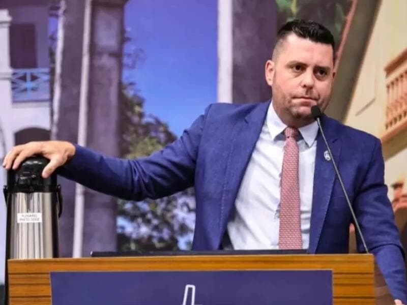 Presidente da Câmara se disse incomodado com a reclamação. - Reprodução/Câmara de Vereadores de Joinville