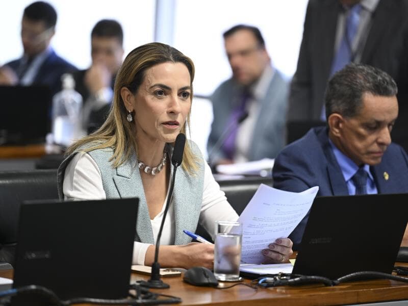Senadora Soraya Thronicke destacou que misoginia é violência coletiva contra mulheres - Edilson Rodrigues/Agência Senado
